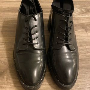 Zara Heeled Oxford Shoes (EU 39)